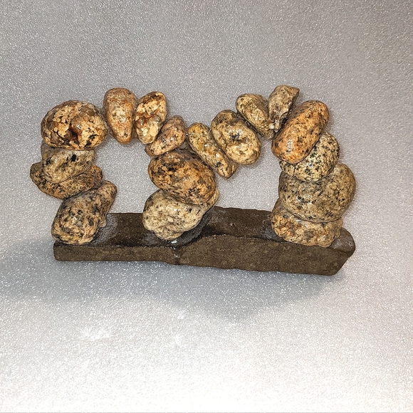 Last chance! Firm! Hand crafted Stone Arch Artwork OUTDOOR/INDOOR Stone DECOR - Picture 4 of 5